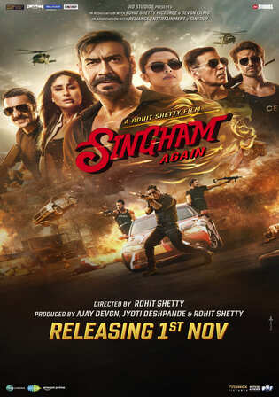  Singham Again 2024 Pre DVDRip Hindi Full Movie