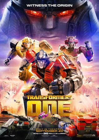 Transformers One 2024 Hindi Dubbed Movie